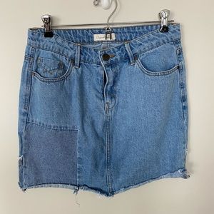 Denim skirt
